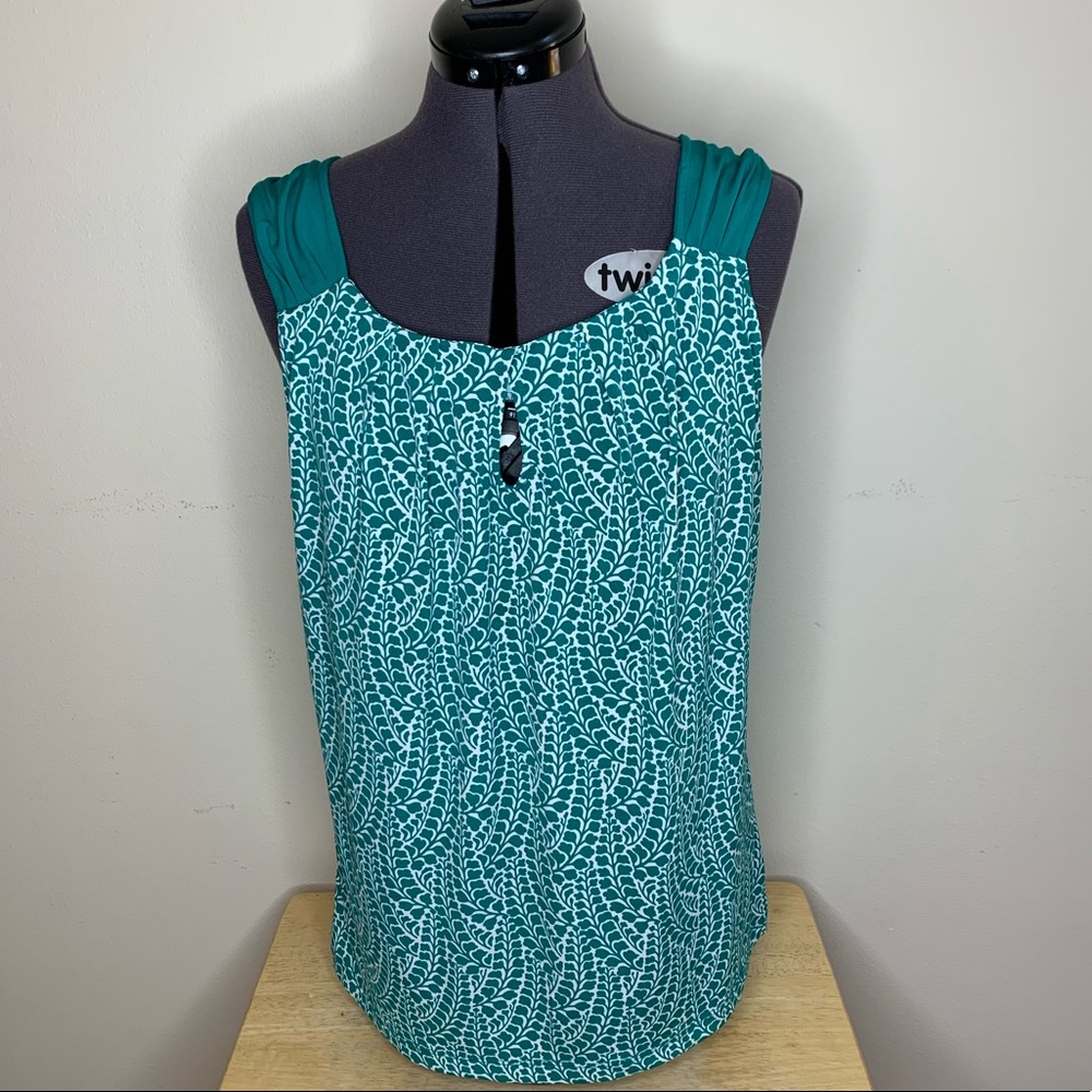 New York & Co Professional Tank Top with Keyhole